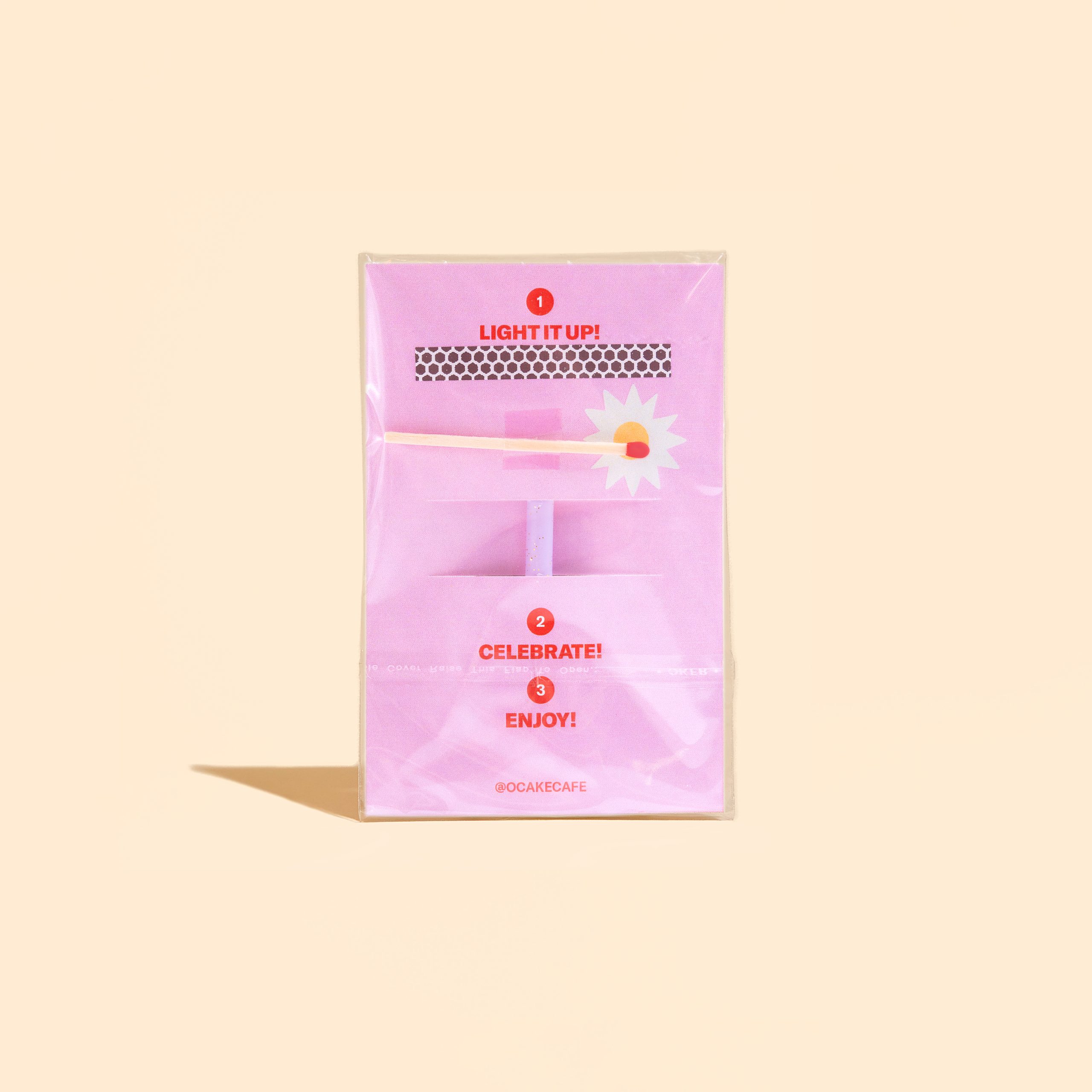 Святкова свічка для торту