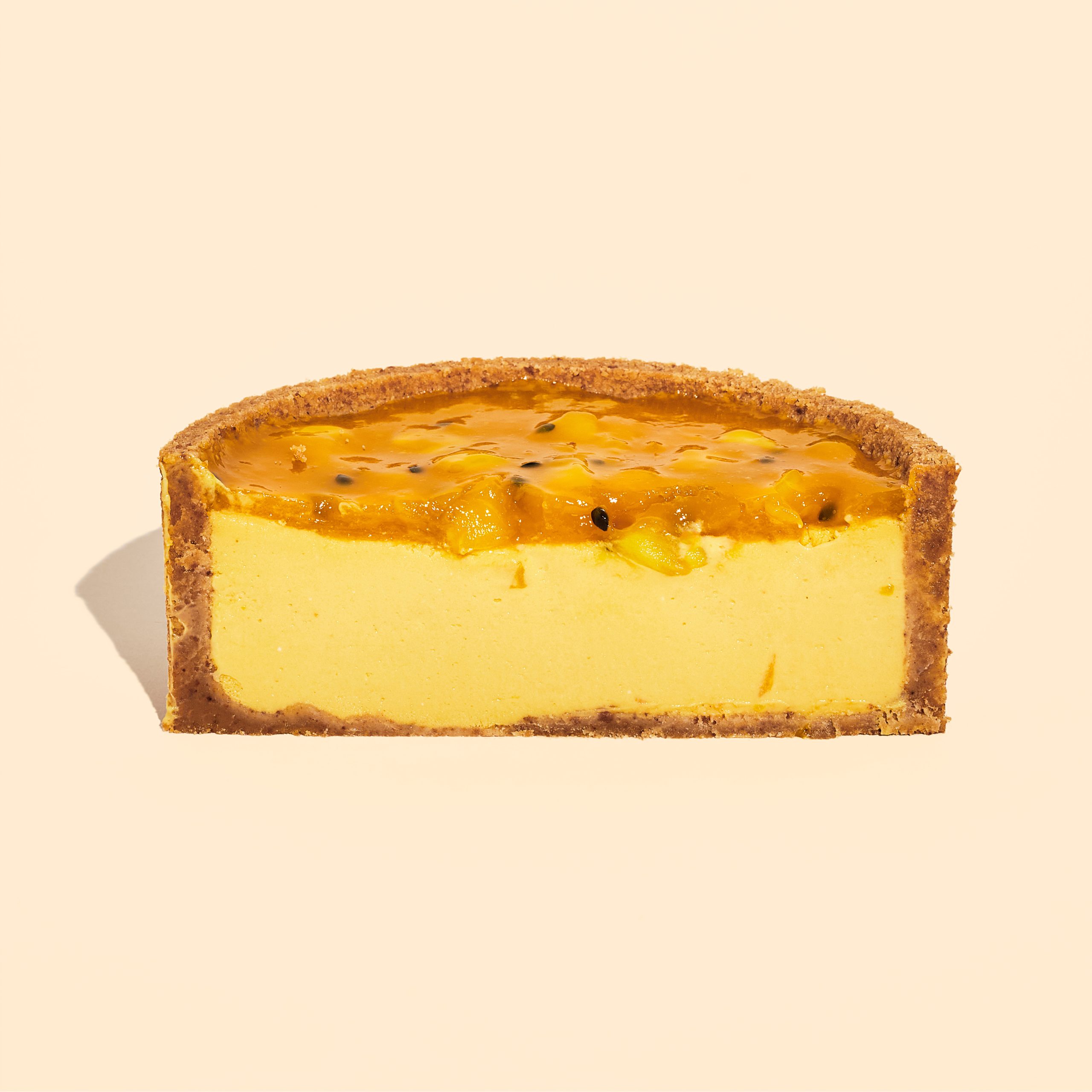 Чизкейк манго-маракуйя