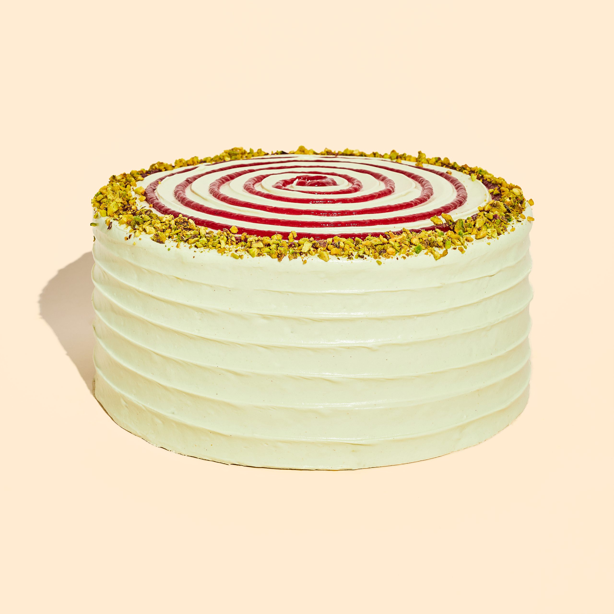 Фісташково-малиновий